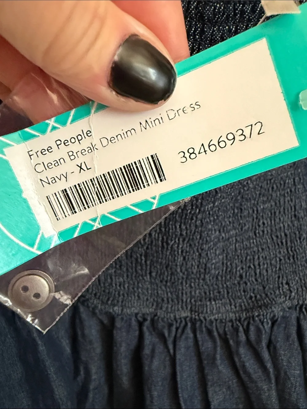 Free People backless halter